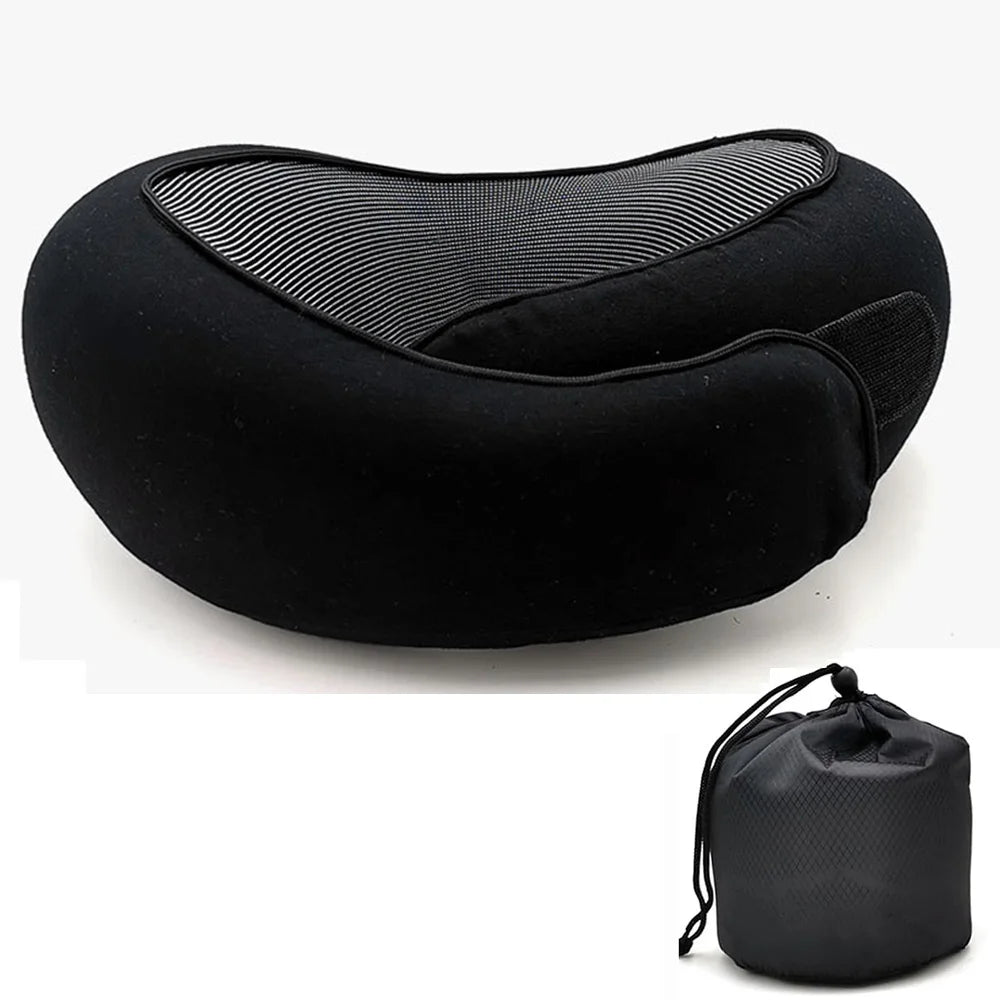 Travel Neck Pillow Memory Foam U-shaped Pillow